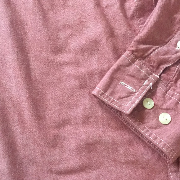 Light red, men's button up. - Picture 3 of 3
